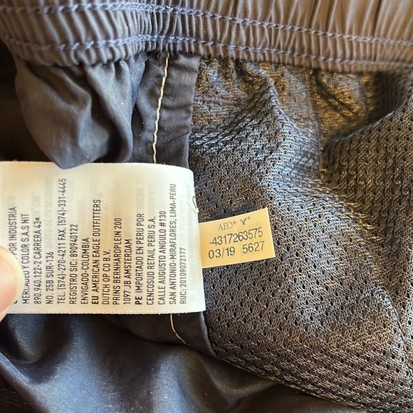 American Eagle Nylon Running Shorts size S - Picture 6 of 13